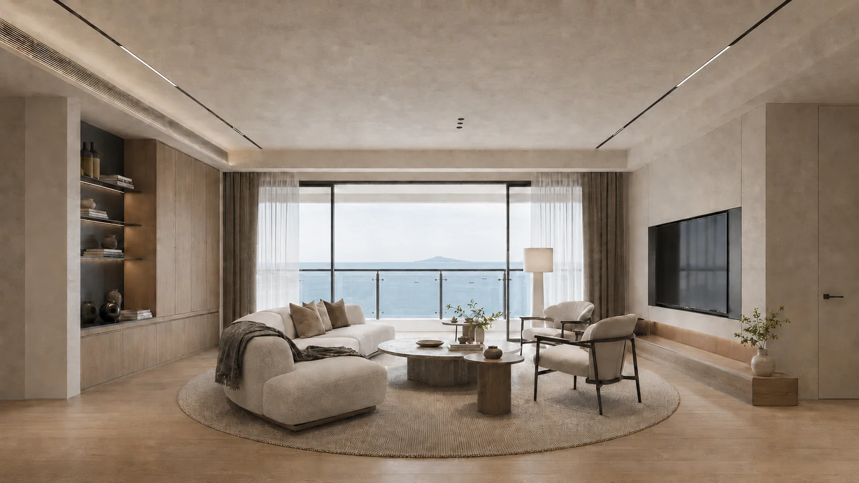 Rangitoto View Residence — Interior Visualisation